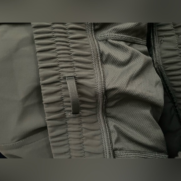 Lululemon Everlux High-Rise Zip-Leg Track Pant Full Length Grey Sage W5FAYS 10 - Picture 3 of 10